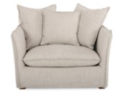 AGRA LOVESEAT Lin Brown