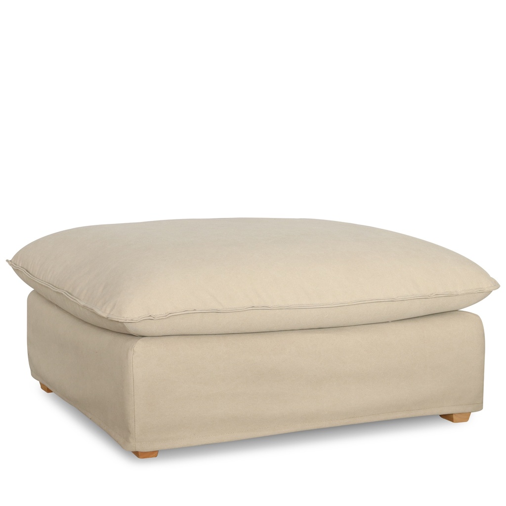 AGRA STOOL - 99x99x44 Vintage Cotton Natural 