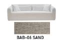 ATHENA 3.5S SOFA FIXED W/FOAM - BAB06 Sand