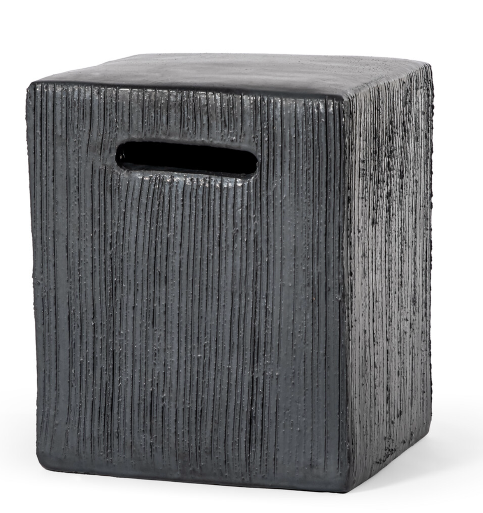 [ST 622843-FA] ATLANTIC SQUARE STOOL - H40 Felix Anthracite