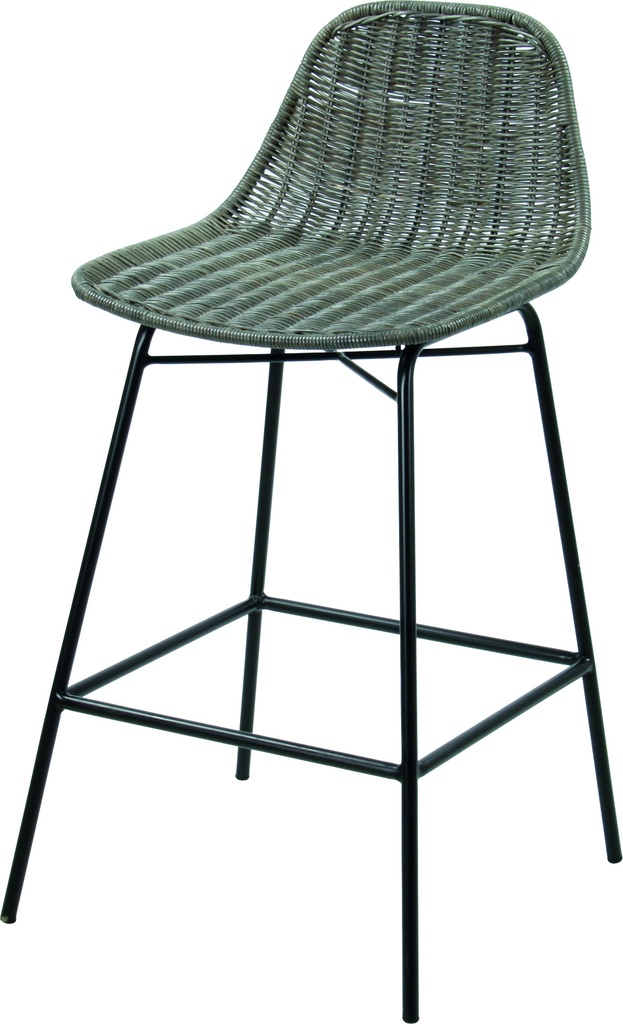 [0754-AV75GR] AVARI STOOL- Grey