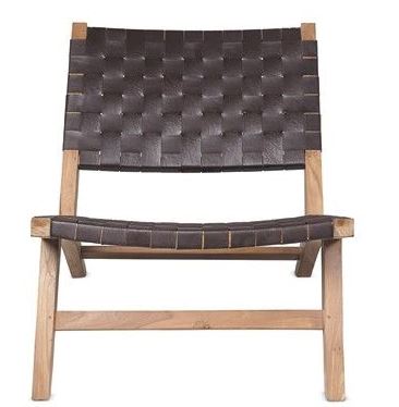 BELT ARMCHAIR-Brown