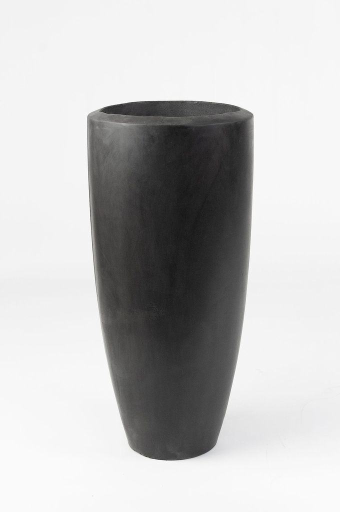 CHICAGO TALL PLANTER - H100 Black