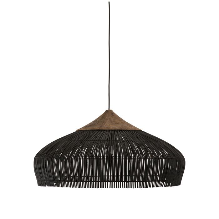 [LAMPCONT1373] MALABAR PENDANT LARGE - Black