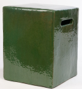 SQUARE STOOL H40 - Olive