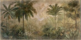ARTWORK AURORE SUR LA PALMERAIE -L200 x H100