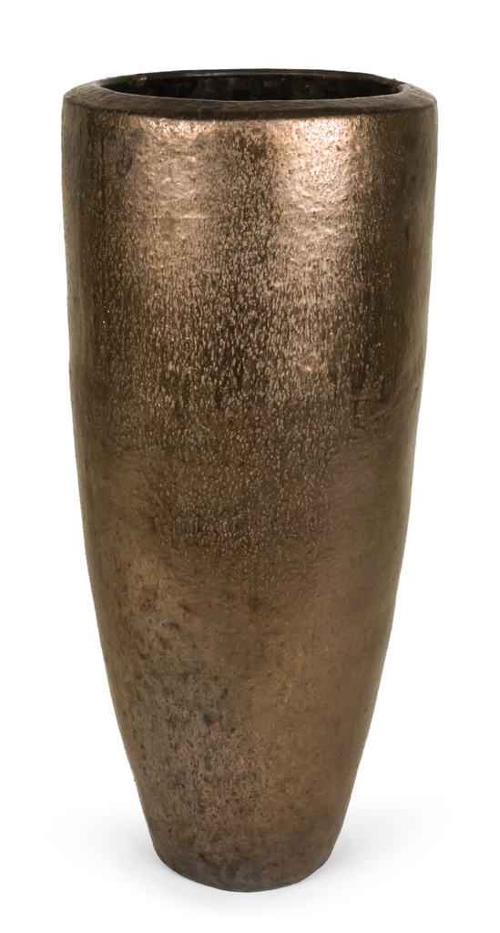 CHICAGO TALL PLANTER - H120 Metallic