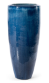 CHICAGO TALL PLANTER - H120 Dark Cobalt Blue