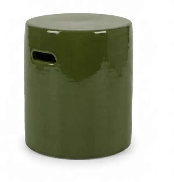 [ST 654540-01-OL] TRAPEZE STOOL H44 - Olive