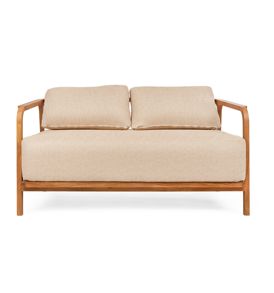 CLASSY SOFA LOUNGE 2 SEATER - Pale Khaki
