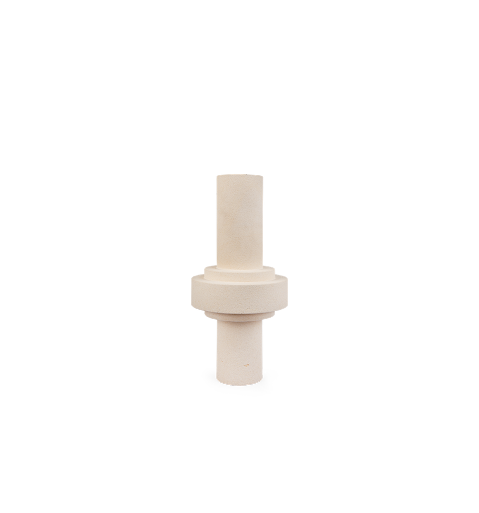 CYLINDER STONE VASE - Large
