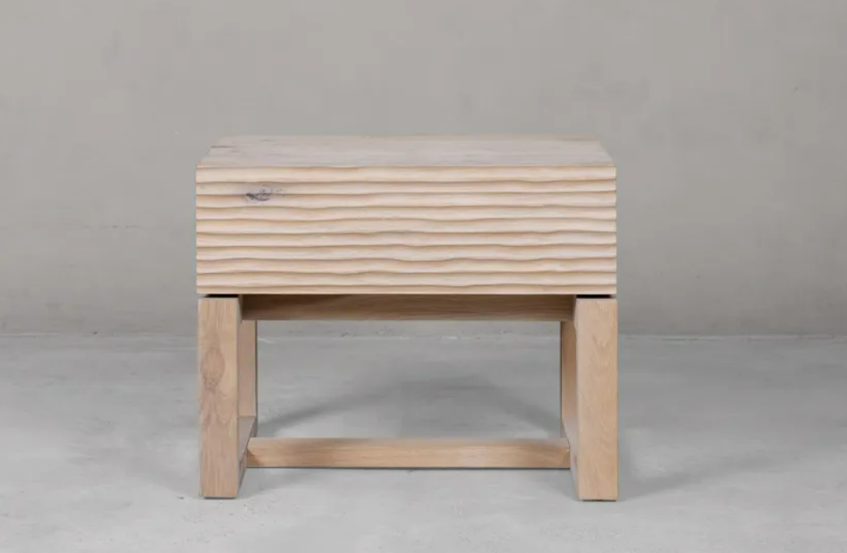 ISHIZELA PEDESTAL 1 DRAWER L63 X W42- Oak