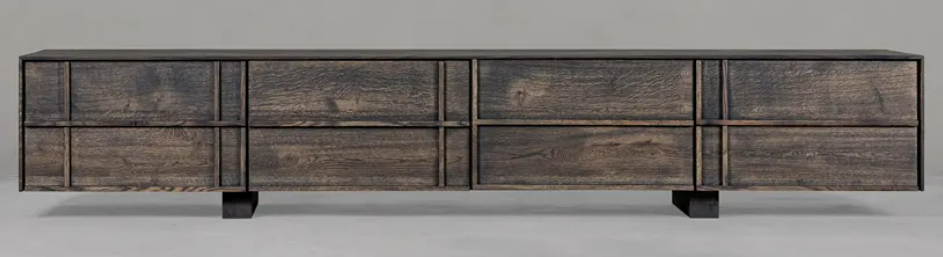 [CONTFURN9271] GINZA MEDIA UNIT L240 X W45 - Ebony