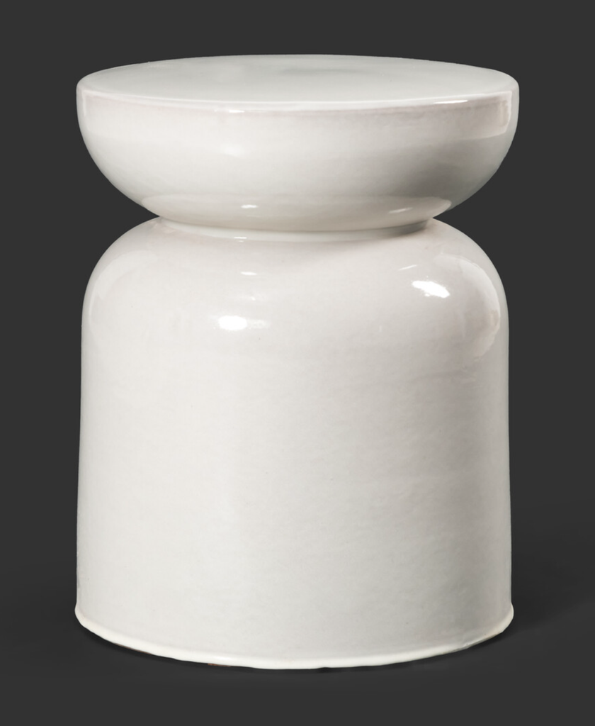 ACAPULCO STOOL - H42 WHITE