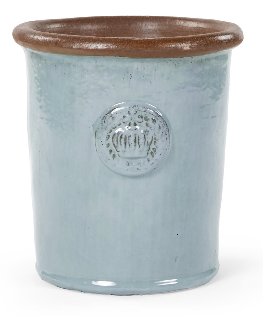 PROVENCE Round Planter - H50 Oct Grey/Terracotta