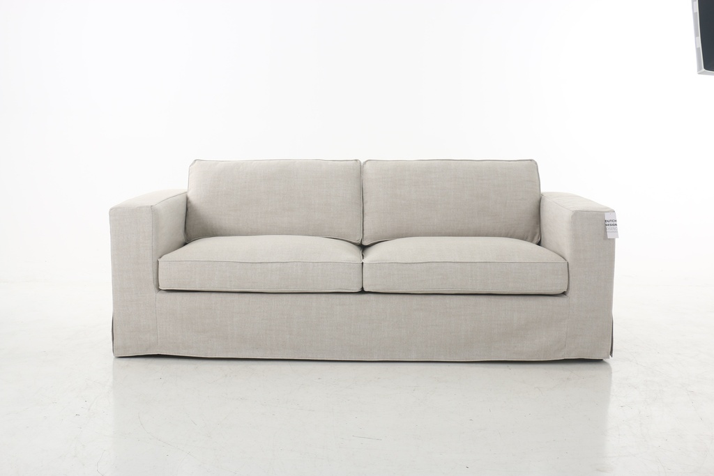 CHARLIE SOFA- L222 x W95 Linen Natural
