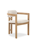[DA-2797L - 2] LISBON DINING CHAIR - Forza Natural