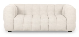 PUFFED ROBA Sofa 2 Seater- Wax Leather Brown