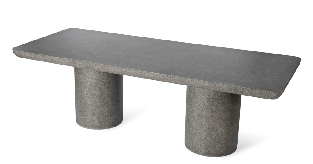 [FR 041824 MGT] LIA DINING TABLE  L240 - Matt Granite