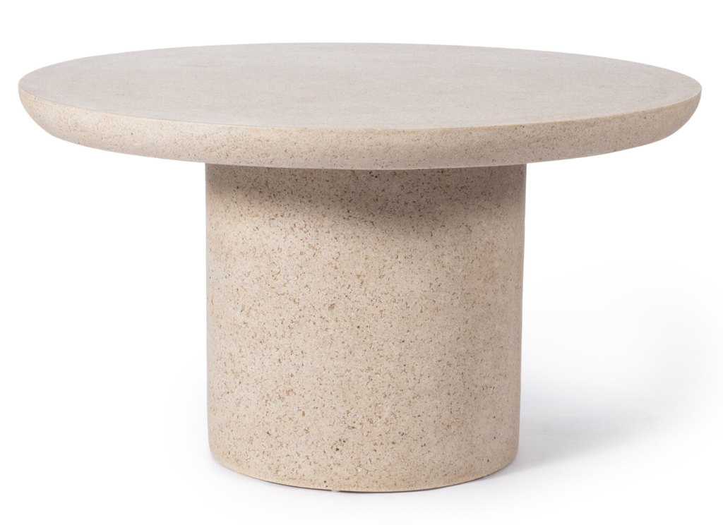 SAMOS DINING TABLE - D136 Sand Blasted