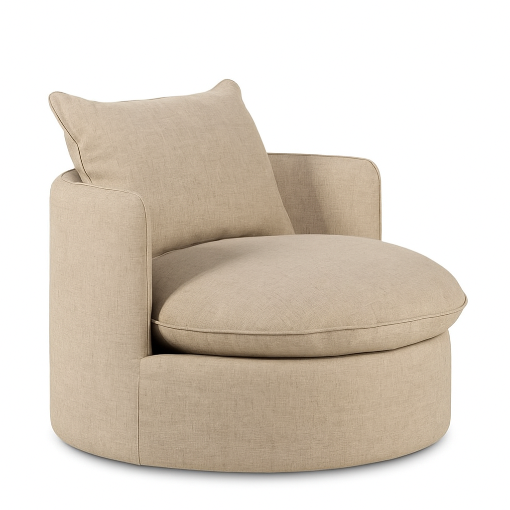 PENANG TURNING LOUNGECHAIR w/cover