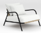 MIMA LOUNGE CHAIR - Blk / Fossil / Southend 130