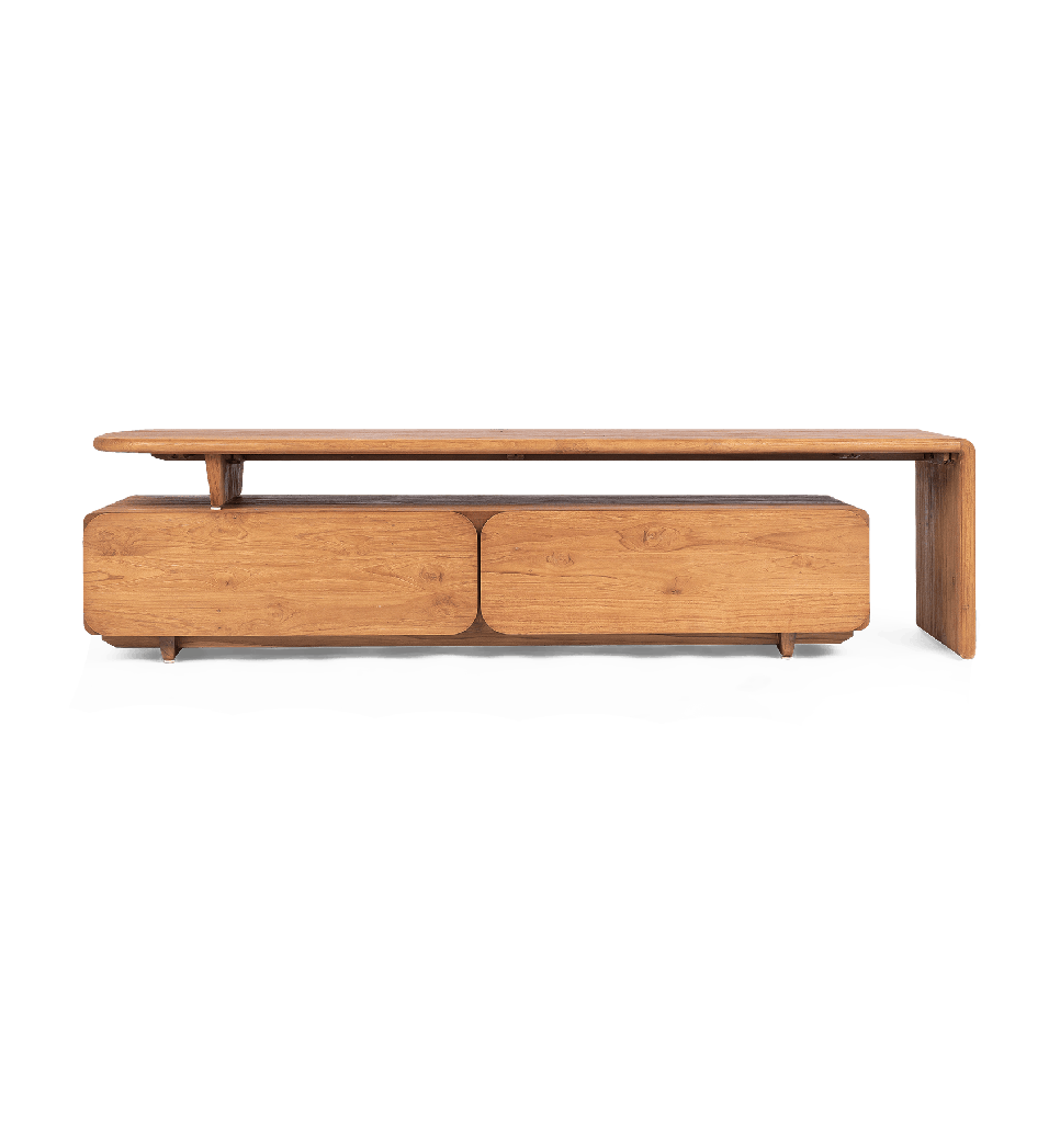 TESS TV DRESSER 2 DRAWERS - Extendable L180