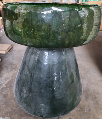 [TR 631838-01-DG] TRACERLINO STOOL H44 - Dark Green