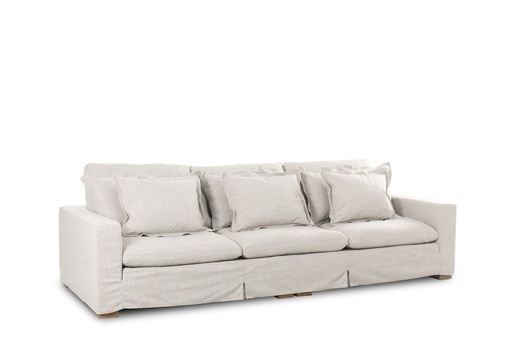[SF-3847LN] LAZY MOMA SOFA XL -L314 x W130  Linen Natural