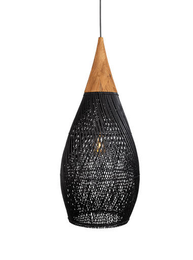 [LHR2021B] HORN LAMP MEDIUM D27 - Black