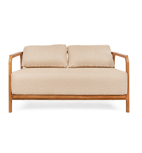 [CL690001PE] CLASSY SOFA LOUNGE 2 SEATER - Pale Khaki