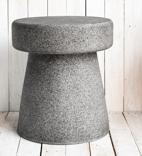 [FR 643440-MGT] TRACERLINO STOOL - H40 -Matt Granite