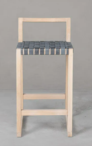[I00008516] CONGO COUNTER STOOL - Natural Storm
