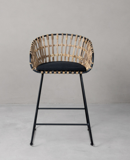 [I00007163] NIKITA COUNTER STOOL - Natural