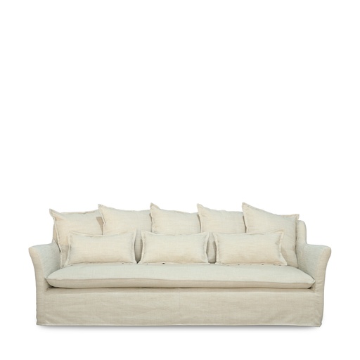 [SF-3865L#1772 - LN] MAXIME SOFA - L240 x W102 Lin Natural