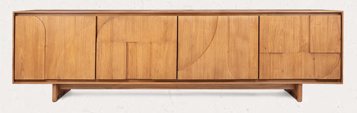 [AC330017] ACE DRESSER 4 DOORS - L210 x W45 x H60 - Pure 