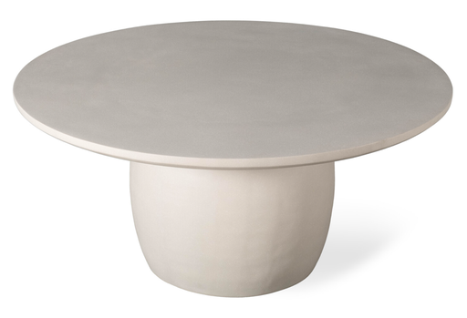 [FR 034116 NESE] PONZA DINING TABLE - D160 Natural Stone