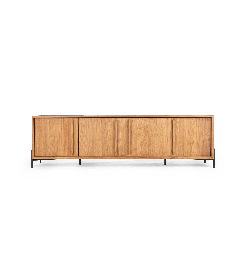 [OL430035] OUTLINE DRESSER 4 DOORS - L194 x H55 
