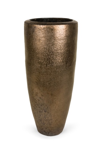 [ST 342642-01 ME] CHICAGO TALL PLANTER - H100 Metallic